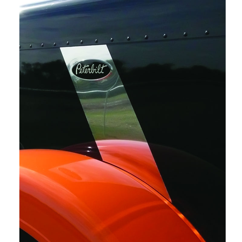 Peterbilt 388 & 389 Exterior Racing Stripe Logo Trim.