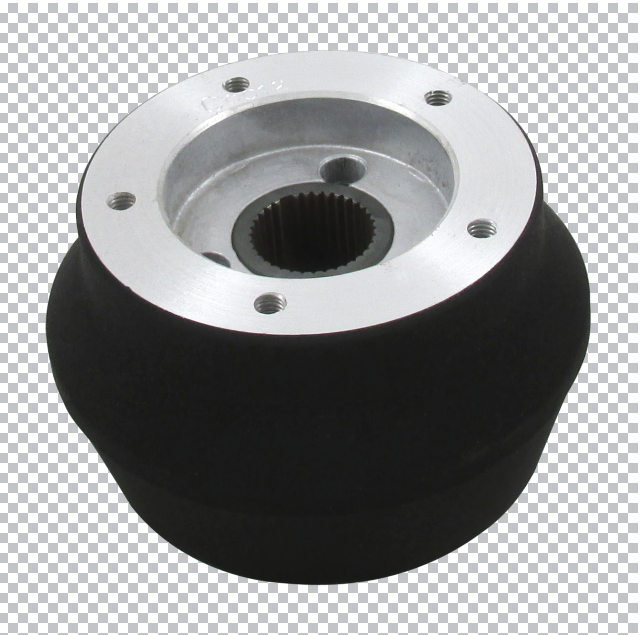 Kenworth 72-97 Fixed, Peterbilt 73-98 Fixed And Western Star 5 Hole Black Hub Adapter-Steering Creations-912