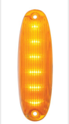 6 Amber LED Cab Light For 2008-2017 Freightliner Cascadia