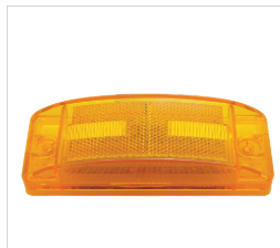 16 LED Rectangular Clearance/Marker Light W/ Reflex Lens