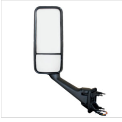 Chrome Heated Mirror Assembly For Peterbilt 387/587 & Kenworth T2000/T700