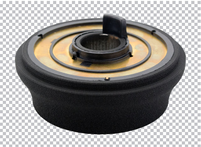 Kenworth 1997 Through 2001 5 Hole Black Hub Adapter-Steering Creations-915 Kenworth 1997 Through 2001 5 Hole Black Hub Adapter-Steering Creations-915