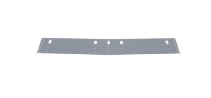 15.5" 430 Stainless Sunvisor For 2014-2025 Freightliner Cascadia With Raised/Mid-Roof