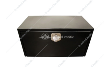 36"L X 18"W X 18"H Black Tool Box 36"L X 18"W X 18"H Black Tool Box