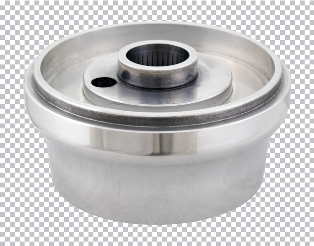 Freightliner 1976 To 1988 Polished Aluminum 5 Hole Bolt Pattern Hub Kit-Steering Creations-702