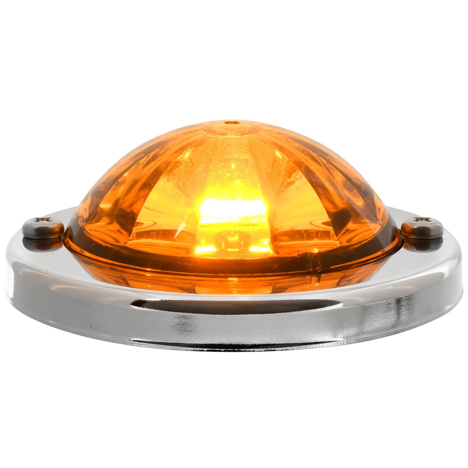 Mini Super Star Watermelon LED Sealed Light with Stainless Steel Bezel