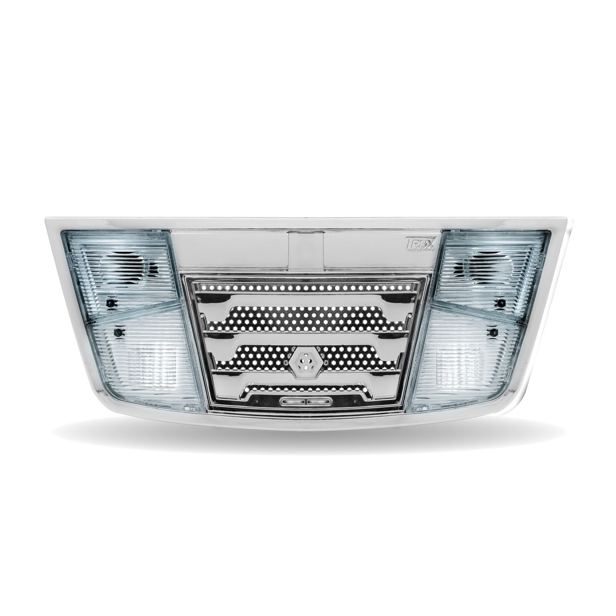 LED Interior Projector Dome & Map 7-Color Cab Light for Freightliner – Chrome