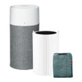 Blueair Blue 3210 Air Purifier in Grey with Filter & Aurora Light Pre-Filter Bundle