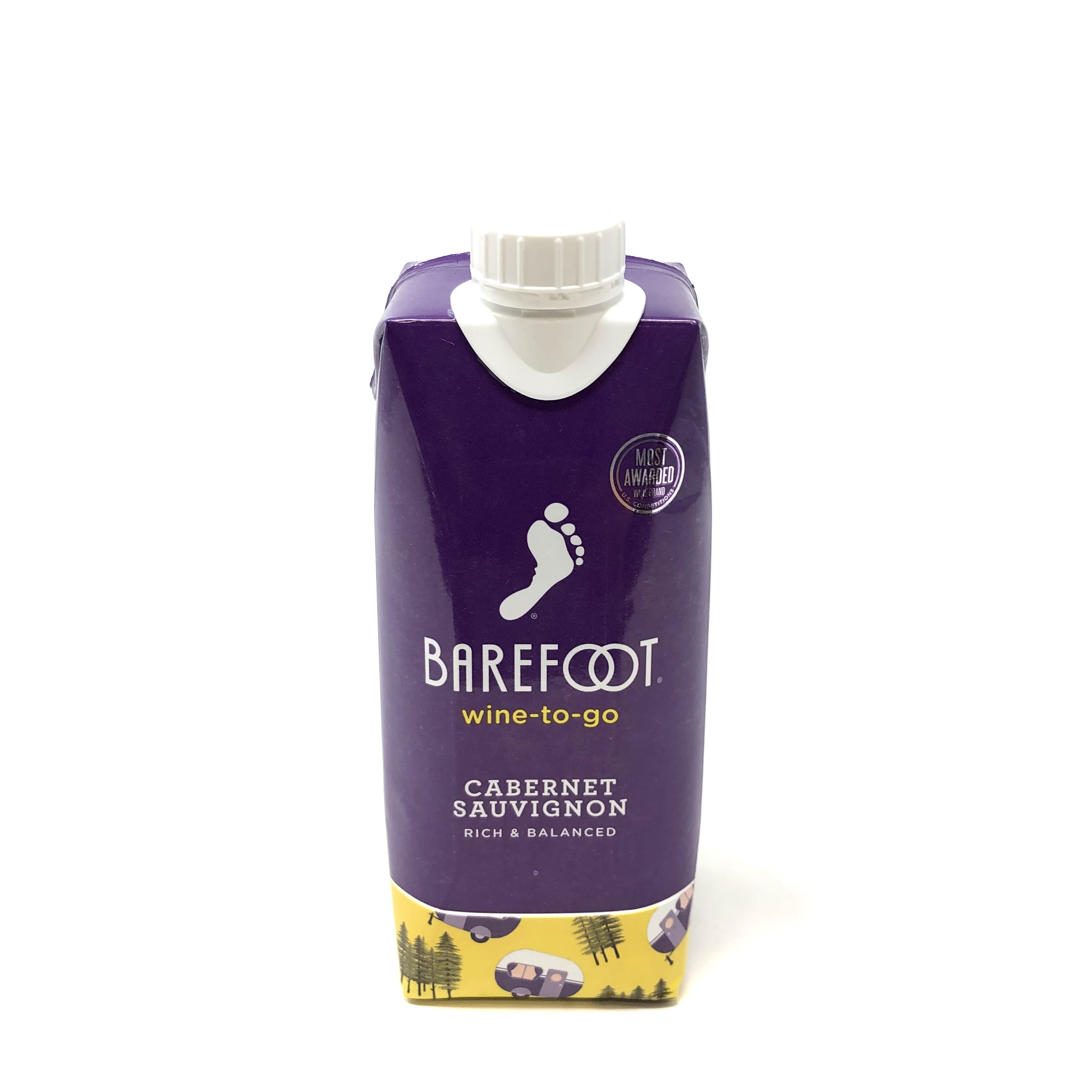 BAREFOOT CABERNET TETRA 500ML