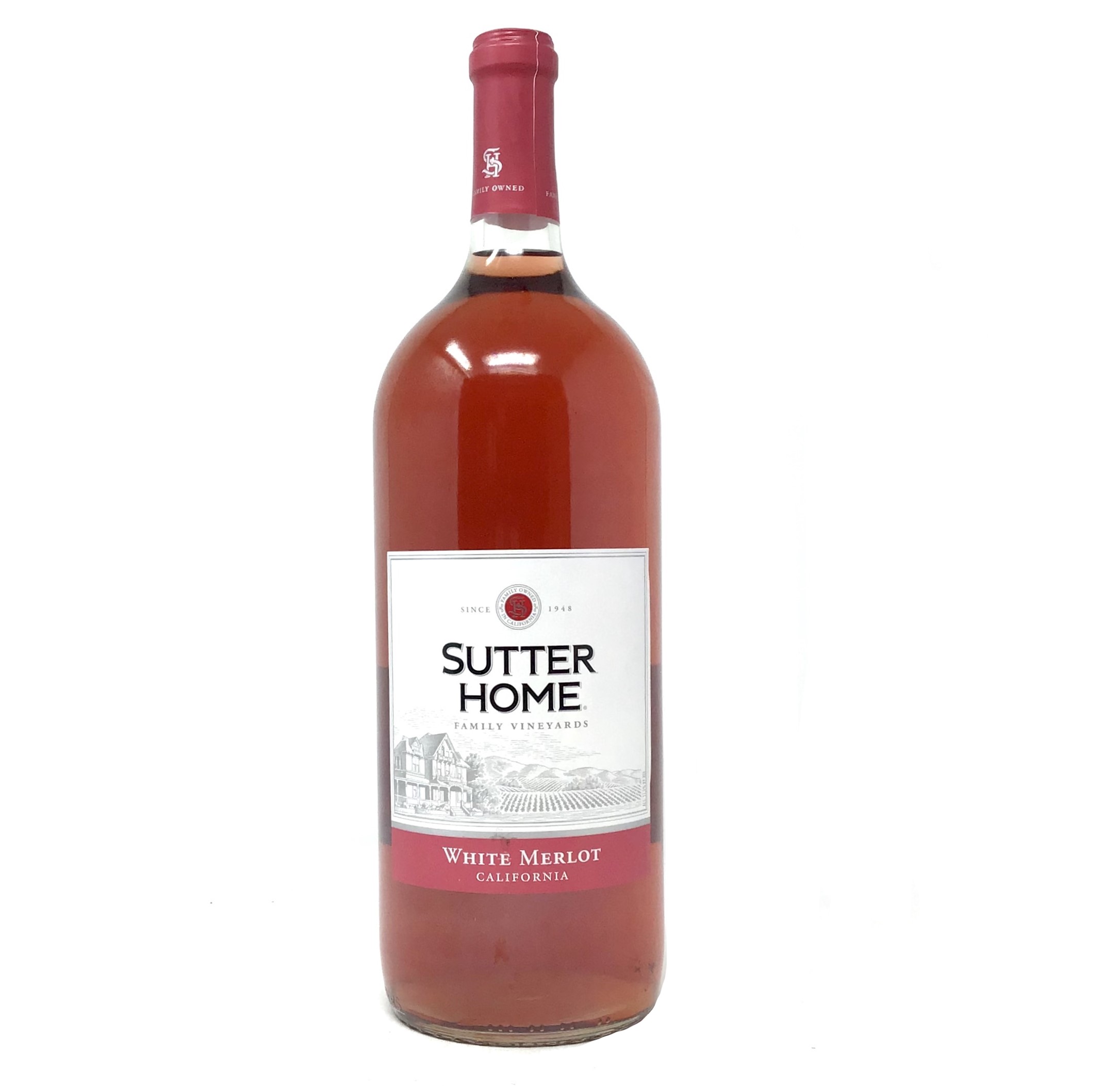 SUTTER HOME WHITE MERLOT 1.5LT 1.5LTR
