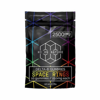 HON Space Rings - Delta 8 + THC-P Gummies - 2500 mg