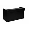 48" Black Ledgetop Counter
