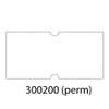 5500WP White Permanent Labels for use with Motex 5500/Towa 1/ Tag Easy Labelers