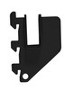 CR1/MAB 1'' Rectangular Tubing Bracket Black ea.