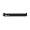 Black RH12 12" Faceouts for Rectangular Tubing