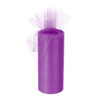 Purple Tulle Fabric Ribbon 6" x 25 yds.