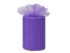 Lavender Tulle Fabric Ribbon 6" x 25yds.