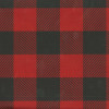 Red Lumberjack Plaid Pattern Tissue Paper 20” x 30”