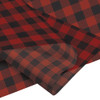 Red Lumberjack Plaid Pattern Tissue Paper 20” x 30”