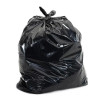 22" x 24" Black Industrial Garbage Bags