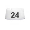 #24 Size Markers White with Black Print