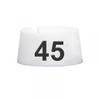 #45 Size Markers White with Black Print