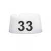 #33 Size Markers White with Black Print
