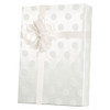 24" x 200' Polka Dot Pearl Gift Wrap