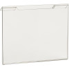 Acrylic 5-1/2"h x 7"w Sign Holder for Slatwall/Gridwall