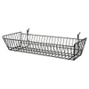 Black BSK12 Universal All Purpose Basket 24"w x 10"d x 5"h