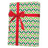 24" x 200' Geo Holly Gift Wrap