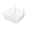 White BSK13 Universal All Purpose Basket 12" w x 12" d x 4" h - ea.