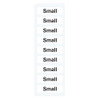 S Waist Size Labels