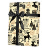 24" x 833' Merry & Bright Gift Wrap