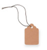 Blank Kraft String Tags 1-1/4" x 1-7/8" box 50