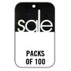 31-49 Small Black Sale Tag (100/Box)