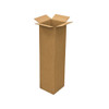 #525 - 25"h x 5-1/4"d x 5-1/4"w Corrugated Kraft Shipping Box