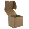 #1K - 5-1/2"w x 5-1/2"d x 5-1/2"h Corrugated Kraft Tuck-it Shipping Box - ea.