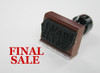 FINAL SALE Rubber Stamp