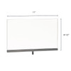 Acrylic & Chrome 8-1/2"h x 11"w Sign Holder