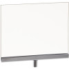 Acrylic & Chrome 5-1/2"h x 7"w Sign Holder