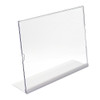 11"w x 8.5"h Acrylic Slanted Sign Holder