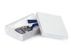 White Kraft #53 Premium 5-1/4"x3-3/4"x7/8" Jewellery Box