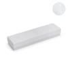 White Swirl #82 Premium 8"x2"x7/8" Jewellery Box