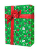 24" x 200' Small Gifts on Green Gift Wrap