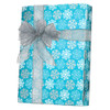 24" x 200' Snowflakes Gift Wrap