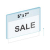 5" x 7" Three Sided Sealed Protective Sign Sleeve - ea.