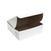10" x 10" x 3-1/2" White Cupcake Bakery Box to fit 6 Regular Cupcakes