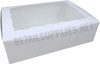 14" x 10" x 4" Premium White Coated Cupcake Bakery Box With Window for 12 Cupcakes per 100
