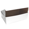 14-1/2" x 10" x 4-1/2" White Cupcake Bakery Box to fit 12 Regular Cup/24 Mini Cup Size